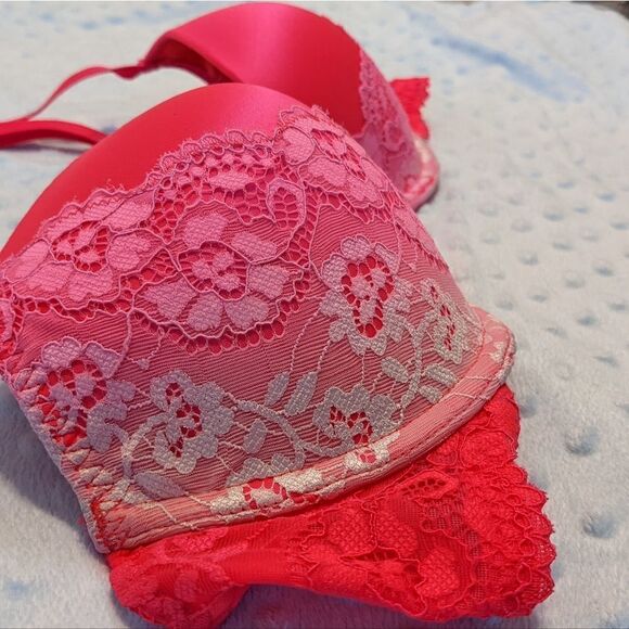 La SENZA lightly lined neon gradient gradient lace bra 36C B027 - Picture 3 of 12